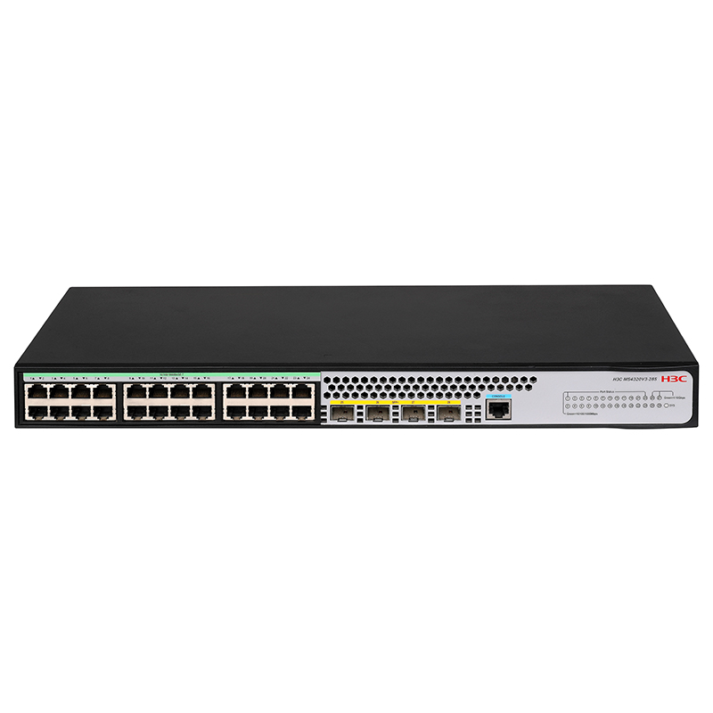H3C MS4320V3-28S 24电+4个上行万兆光口安防交换机